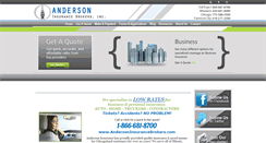 Desktop Screenshot of andersoninsurancebrokers.com
